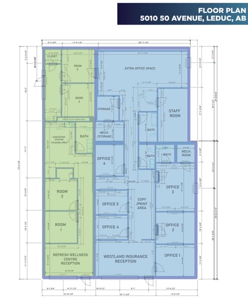 Leduc and Beaumont Properties for Sale portfolio of 2 properties for sale on LoopNet.com - Floor Plan - Image 2 of 2