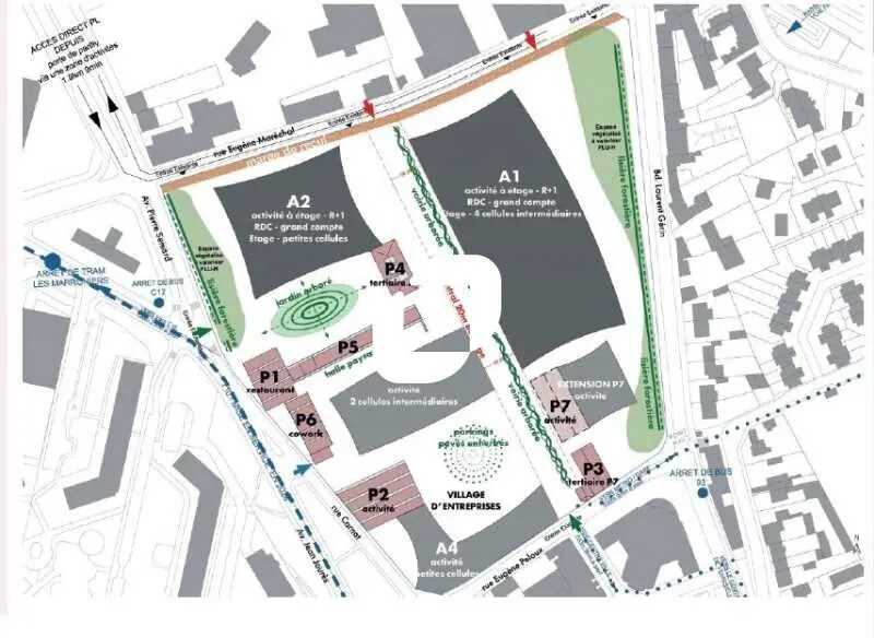 2 Rue Eugène Maréchal, Vénissieux for lease - Floor Plan - Image 3 of 5