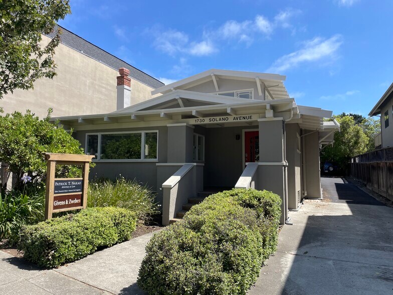 1730 Solano Ave, Berkeley, CA 94707 Office for Sale