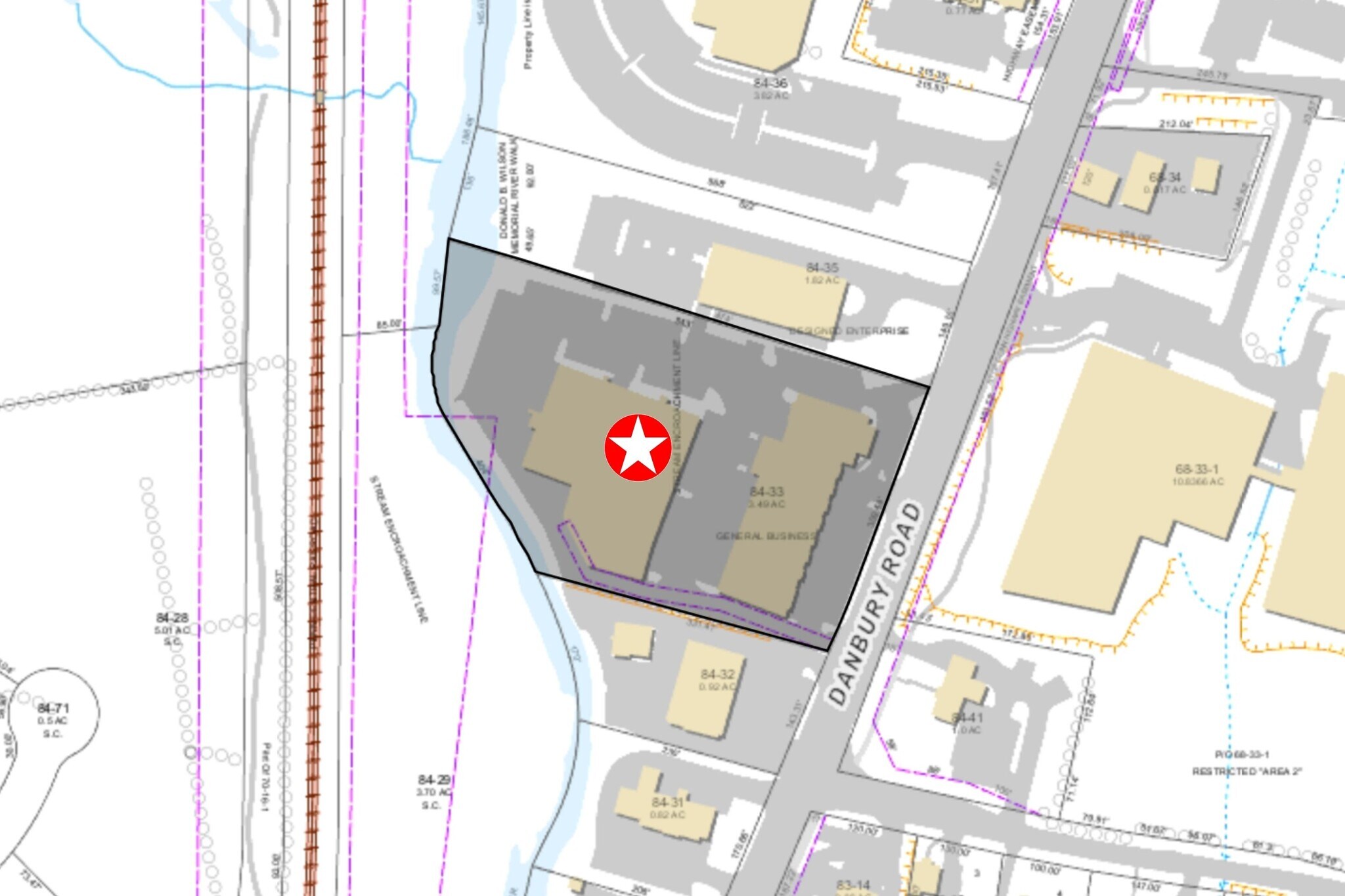37 Danbury Rd, Wilton, CT for sale Site Plan- Image 1 of 1