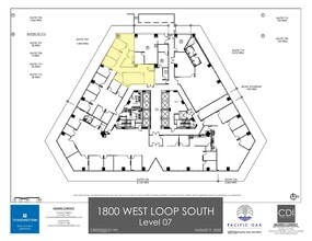 1800 West Loop S, Houston, TX for lease Floor Plan- Image 1 of 1