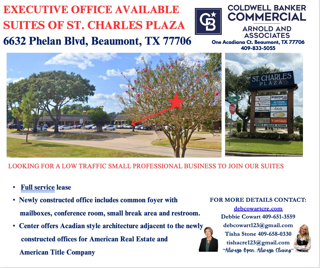 6622-6666 Phelan Blvd, Beaumont, TX for lease Building Photo- Image 1 of 4