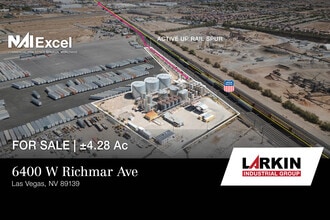 6400 W Richmar Ave, Las Vegas, NV - AERIAL  map view - Image1