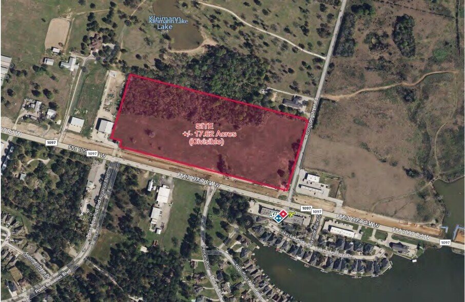 00 Farm to Market 1097, Willis, TX 77318 +/ 17.6 Acres Corner of FM