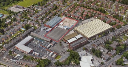 Hardy St, Eccles, LAN - aerial  map view