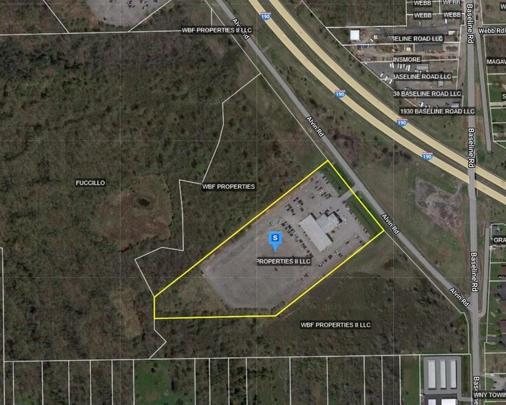 1910 Alvin Rd, Grand Island, NY for sale - Plat Map - Image 3 of 3