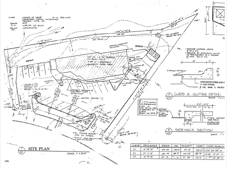 250 Dominion Dr, Morrisville, NC for sale - Plat Map - Image 2 of 10