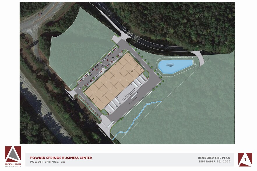 4775 Innovative Way, Powder Springs, GA for lease - Site Plan - Image 2 of 5
