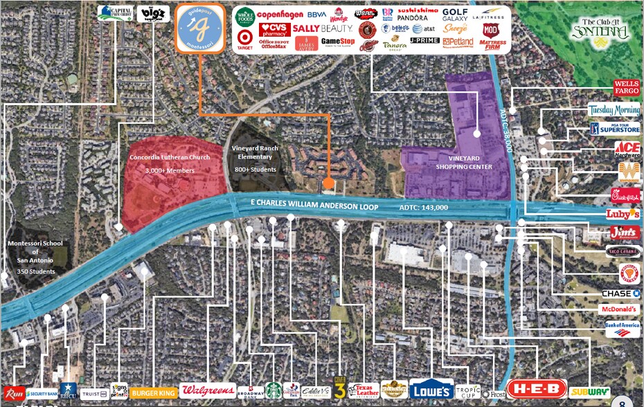 1623 N Loop 1604 W, San Antonio, TX 78232 - Guidepost Montessori | LoopNet