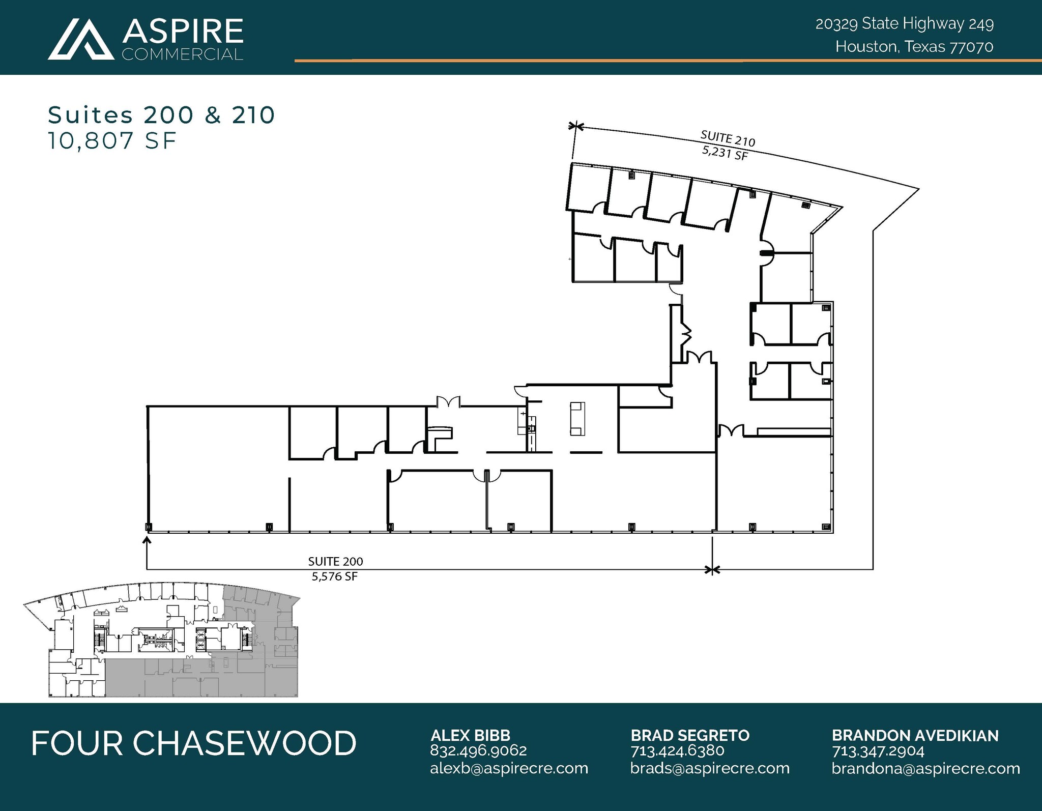 20333 State Highway 249, Houston, TX for lease Floor Plan- Image 1 of 2