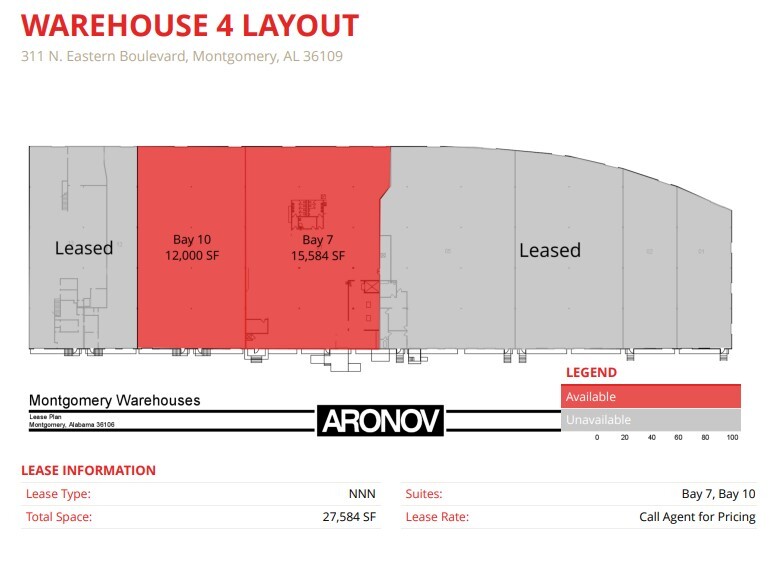 311 N Eastern Blvd, Montgomery, AL for lease Site Plan- Image 1 of 1