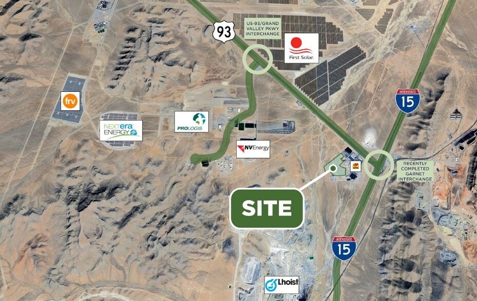 ±33.15 Acres IOS Available | Divisible To Suit, North Las Vegas, NV 89036, North Las Vegas, NV for lease - Building Photo - Image 1 of 1