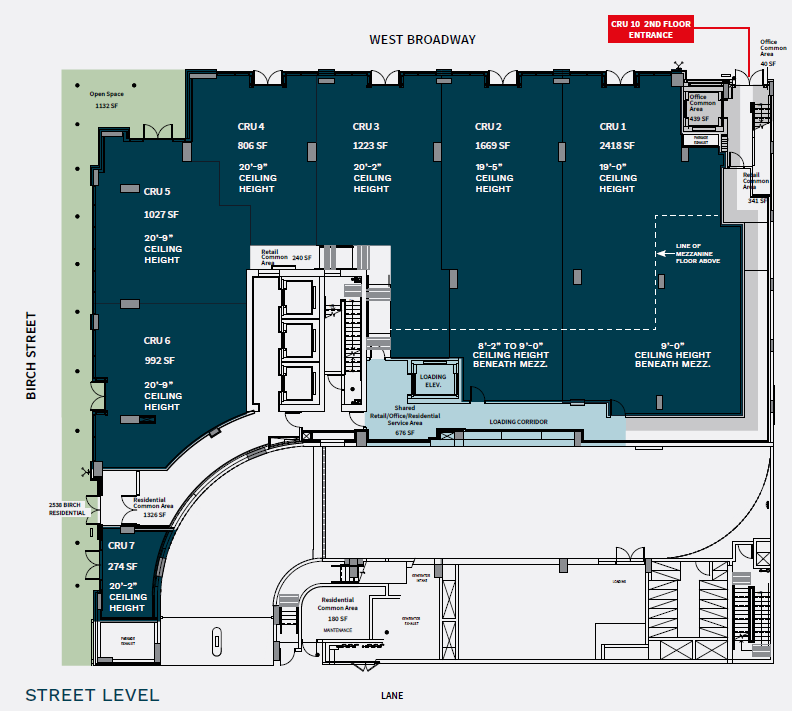 2538 Birch St, Vancouver, BC for lease Site Plan- Image 1 of 1