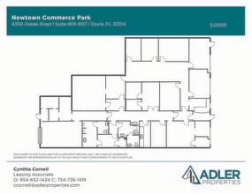 4350-4380 Oakes Rd, Davie, FL for lease Floor Plan- Image 1 of 9