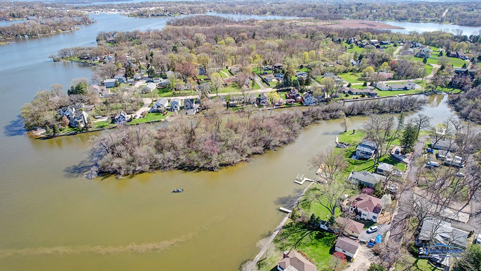 35116 N Lake Matthews Trl, Ingleside, IL for sale - Aerial - Image 3 of 10