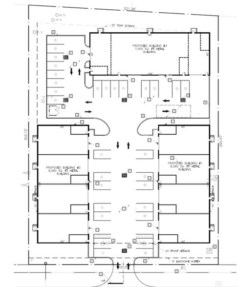 305 Base Leg Dr, Edgewater, FL for lease - Floor Plan - Image 3 of 4
