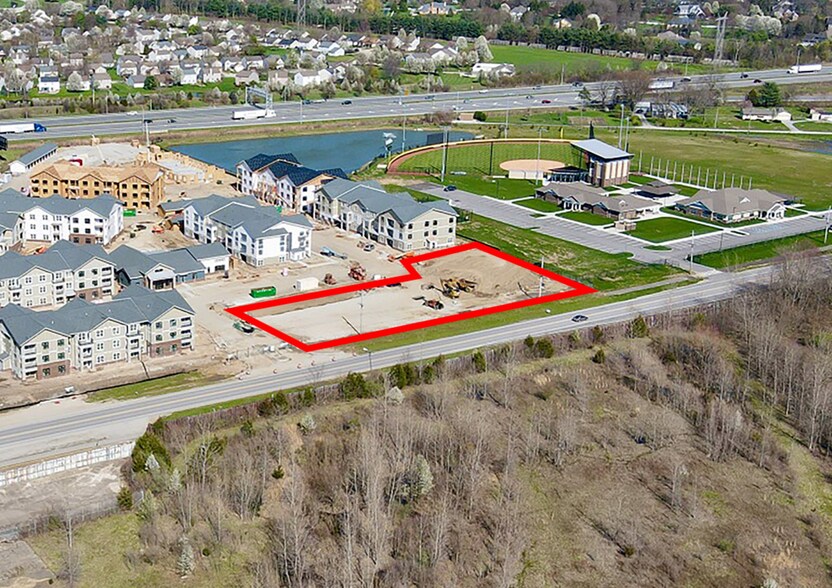 7065 S Indianapolis Rd, Whitestown, IN 46075 1 Acre Retail Parcel