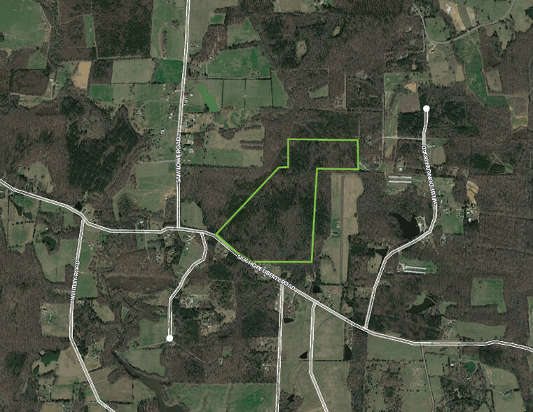 6648 Silk Hope Liberty Rd, Siler City, NC for sale - Aerial - Image 1 of 1