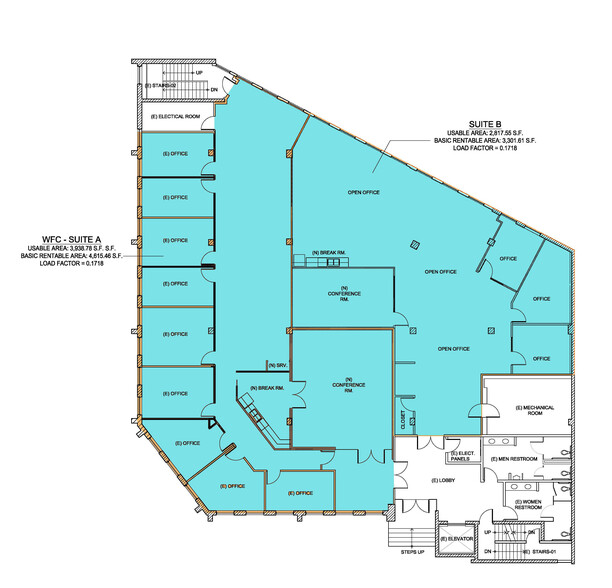 11440 San Vicente Blvd, Los Angeles, CA for lease - Floor Plan - Image 2 of 7