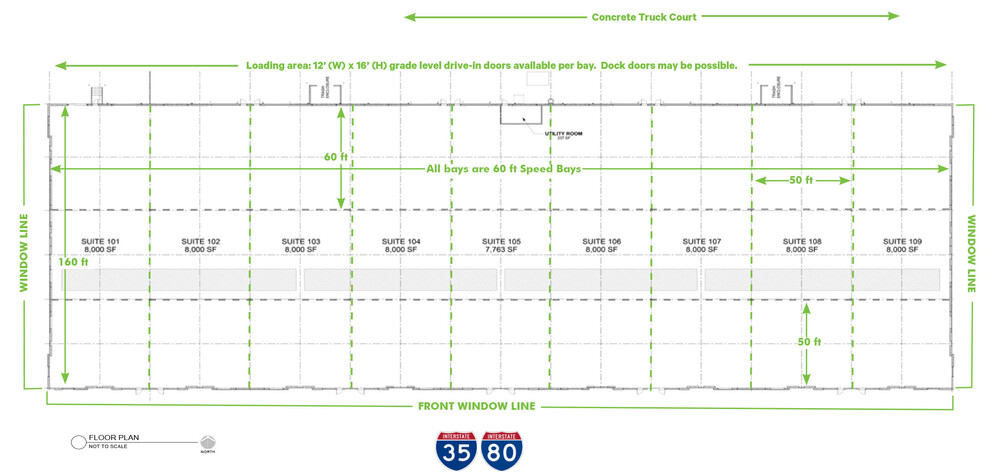 7801 Birchwood Ct, Johnston, IA for lease - Floor Plan - Image 3 of 6