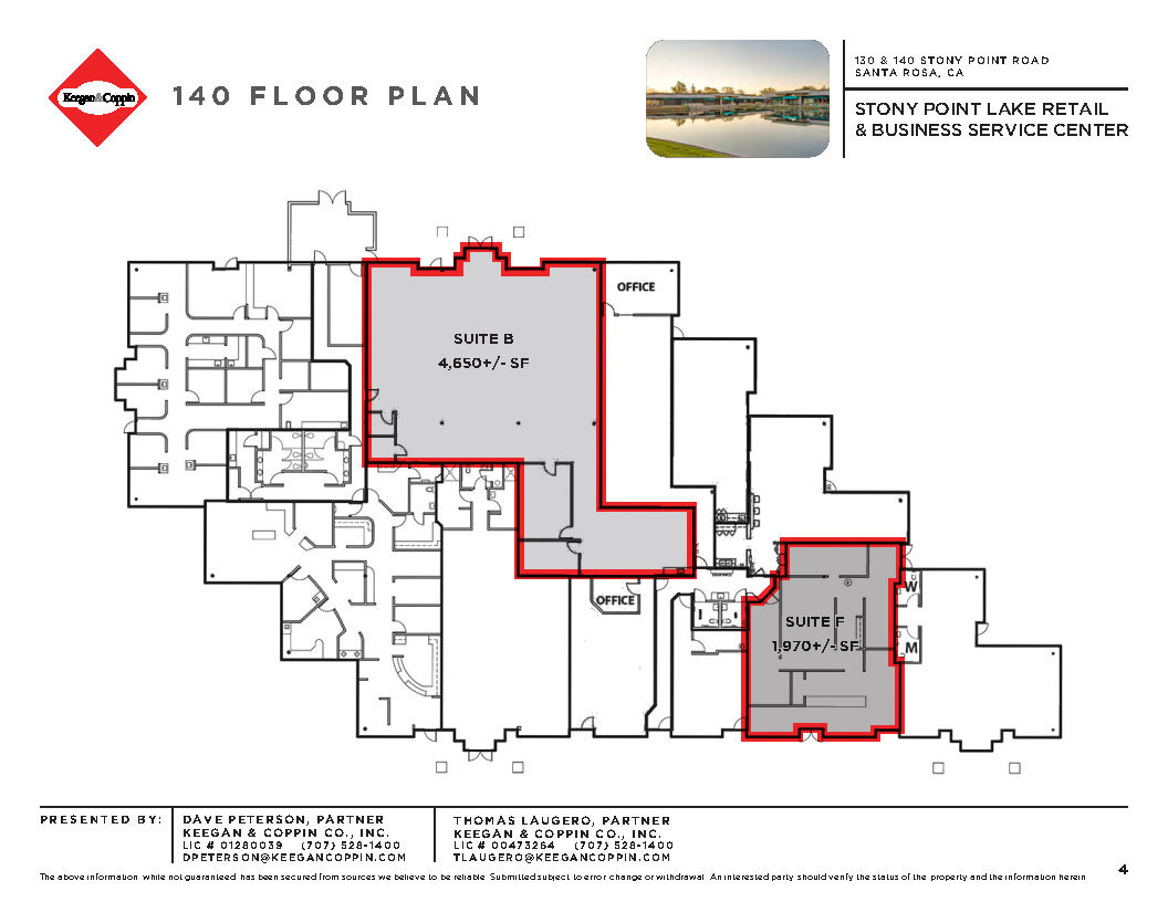 130 Stony Point Rd, Santa Rosa, CA for lease Floor Plan- Image 1 of 1