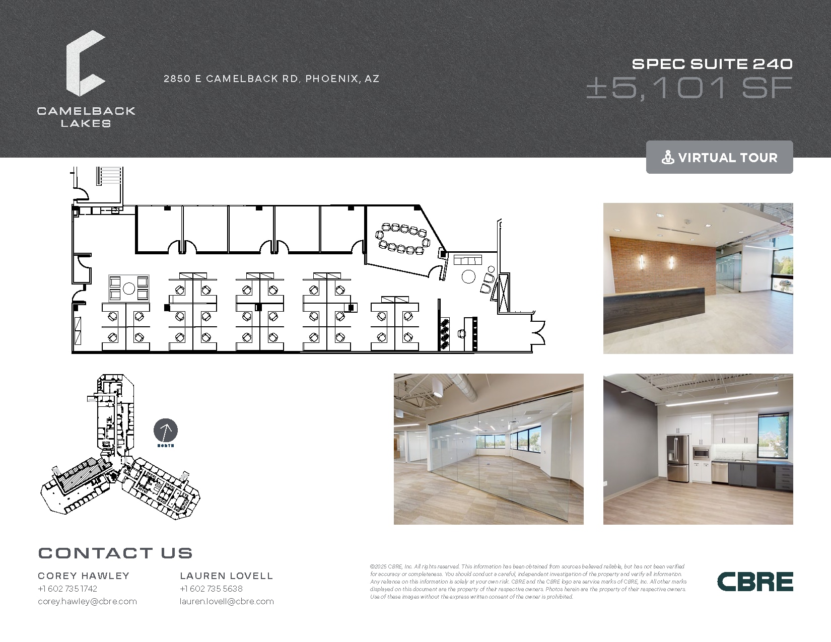 2850 E Camelback Rd, Phoenix, AZ for lease Floor Plan- Image 1 of 1