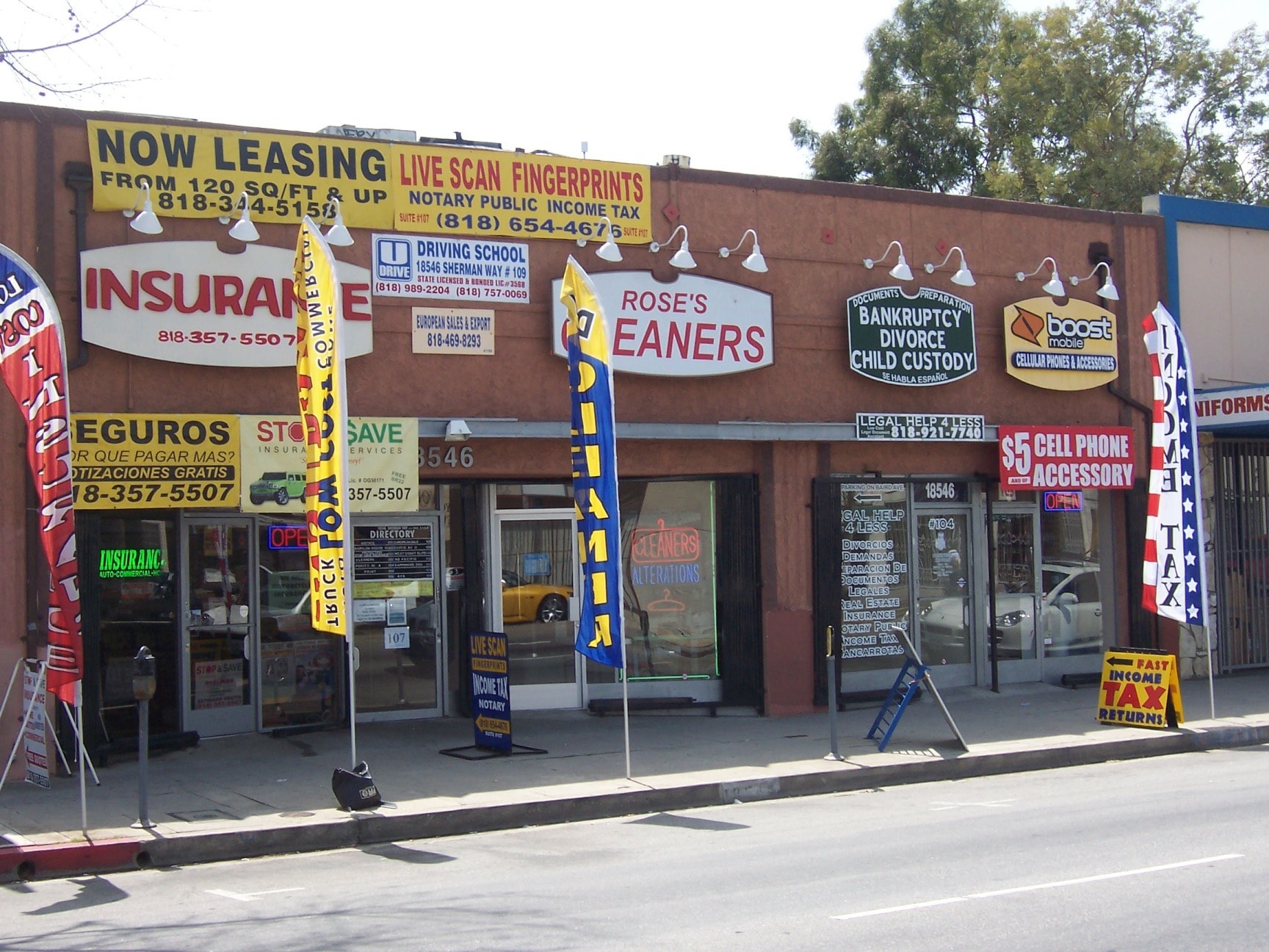 18546 Sherman Way, Reseda, CA for lease Building Photo- Image 1 of 5