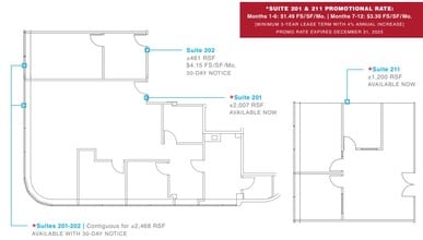 8939 Villa La Jolla Dr, La Jolla, CA for lease Floor Plan- Image 1 of 1