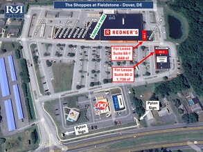 US 13 & Fork Branch Rd, Dover, DE for lease Aerial- Image 2 of 7