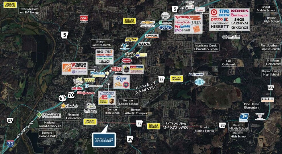 901 Edison Ave, Benton, AR for sale - Building Photo - Image 2 of 3