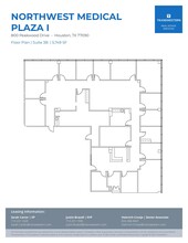 800 Peakwood Dr, Houston, TX for lease Floor Plan- Image 1 of 1