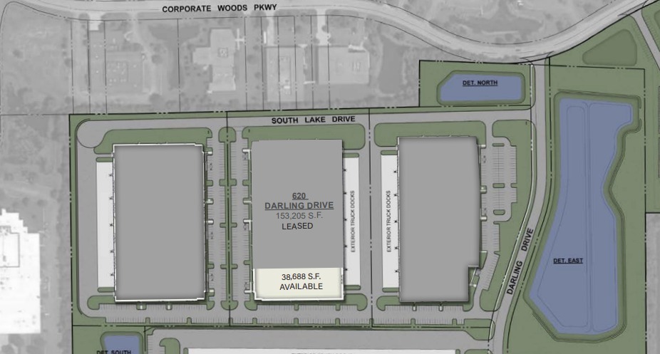 620 Darling Dr, Vernon Hills, IL for lease Floor Plan- Image 1 of 1