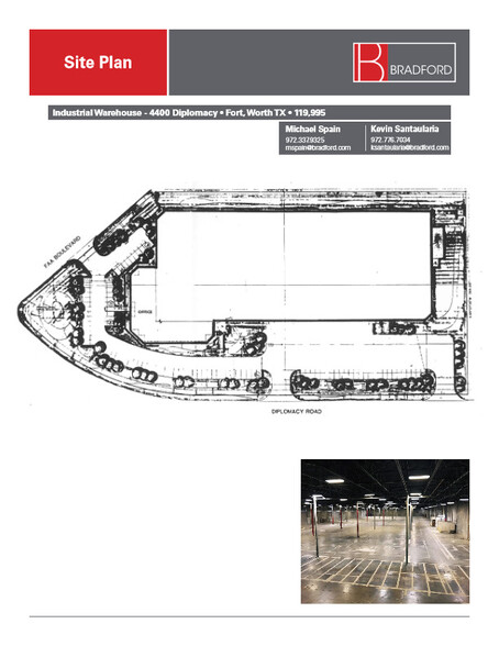 4400 Diplomacy Rd, Fort Worth, TX for sale - Site Plan - Image 1 of 1