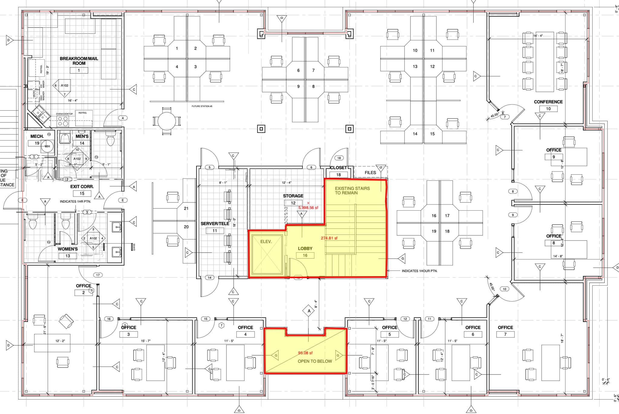 7701 San Felipe Blvd, Austin, TX for lease Floor Plan- Image 1 of 9