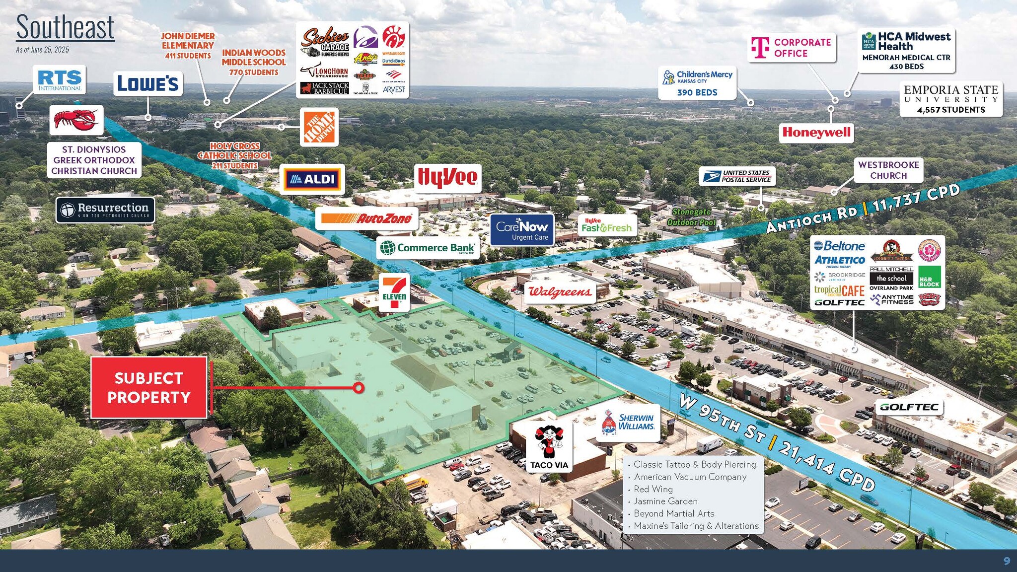 8800-8858 W 95th St, Overland Park, KS for sale Building Photo- Image 1 of 10