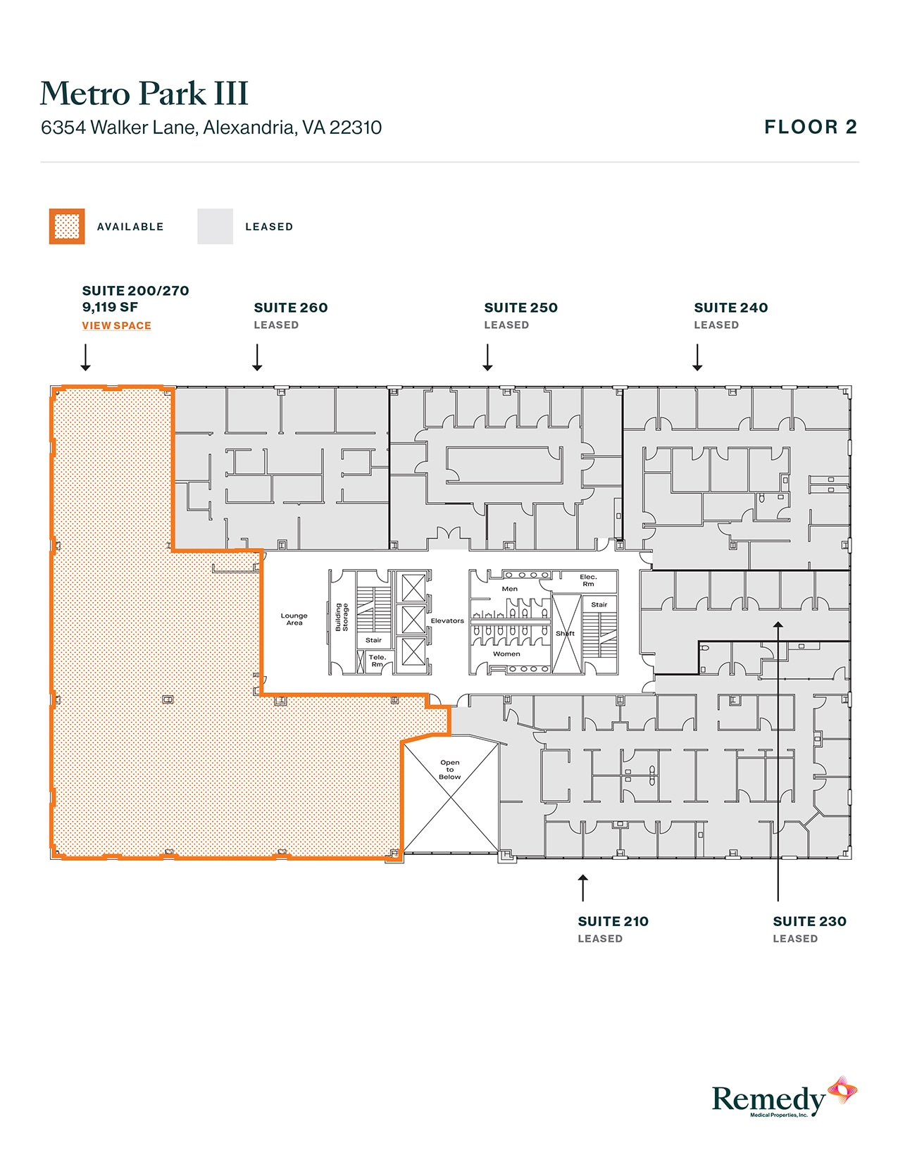 6354 Walker Ln, Alexandria, VA for lease Floor Plan- Image 1 of 1