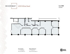 6133 N River Rd, Rosemont, IL for lease Floor Plan- Image 1 of 1