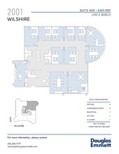 2001 Wilshire Blvd, Santa Monica, CA for lease Floor Plan- Image 1 of 1