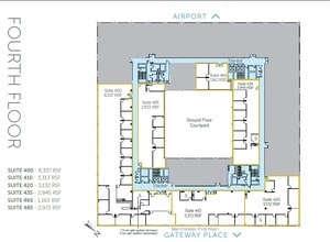 2025 Gateway Pl, San Jose, CA for lease Floor Plan- Image 2 of 3