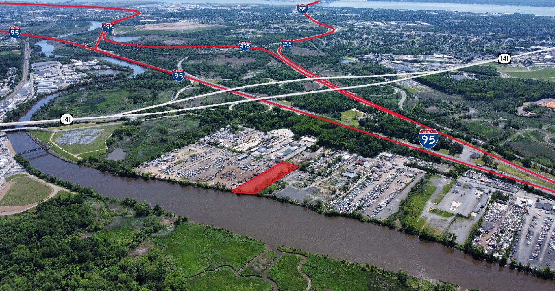 467 Old Airport Rd, New Castle, DE for lease Aerial- Image 1 of 3