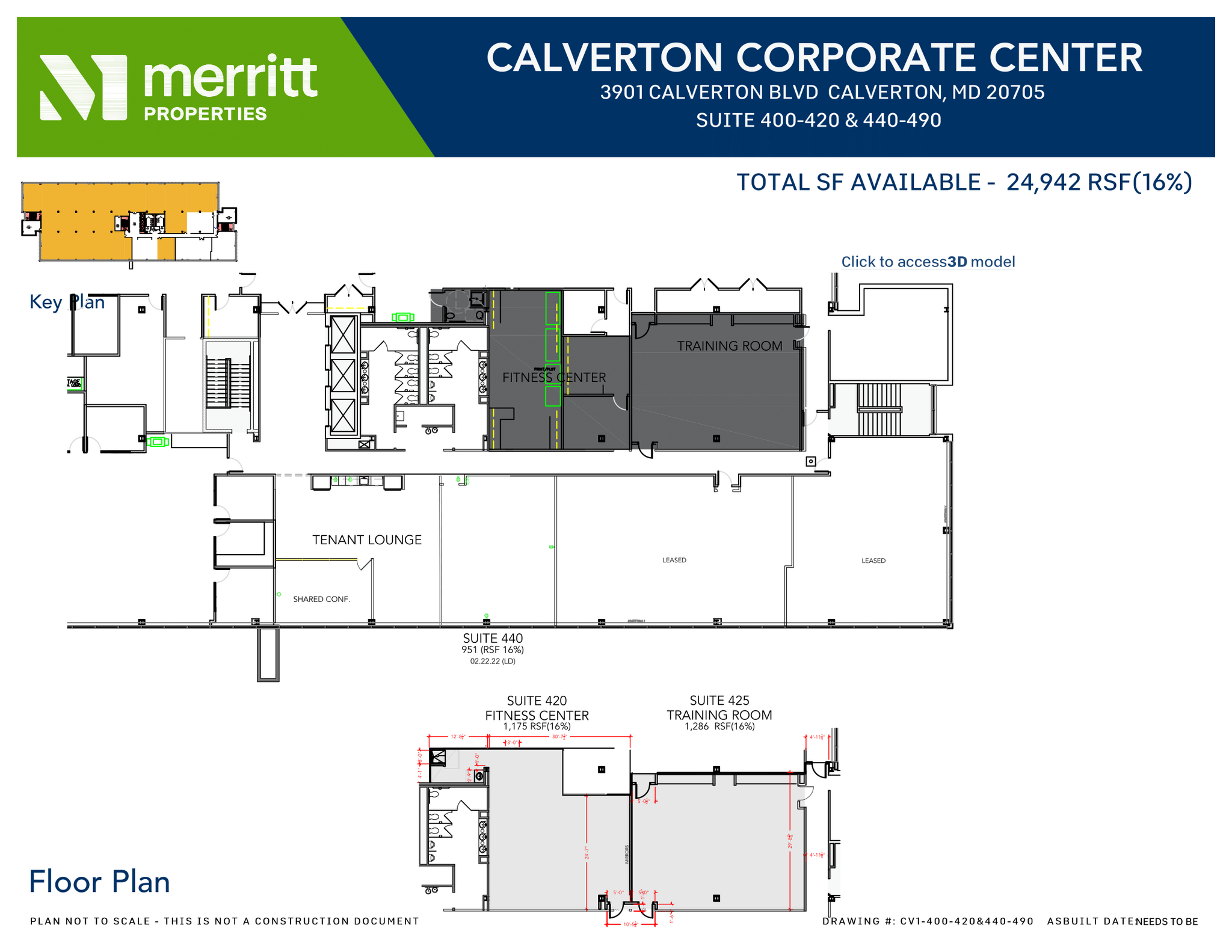 3901 Calverton Blvd, Calverton, MD for lease Floor Plan- Image 1 of 8