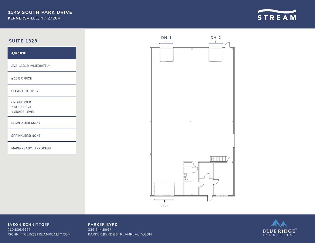 1349 S Park Dr, Kernersville, NC for lease Building Photo- Image 1 of 1