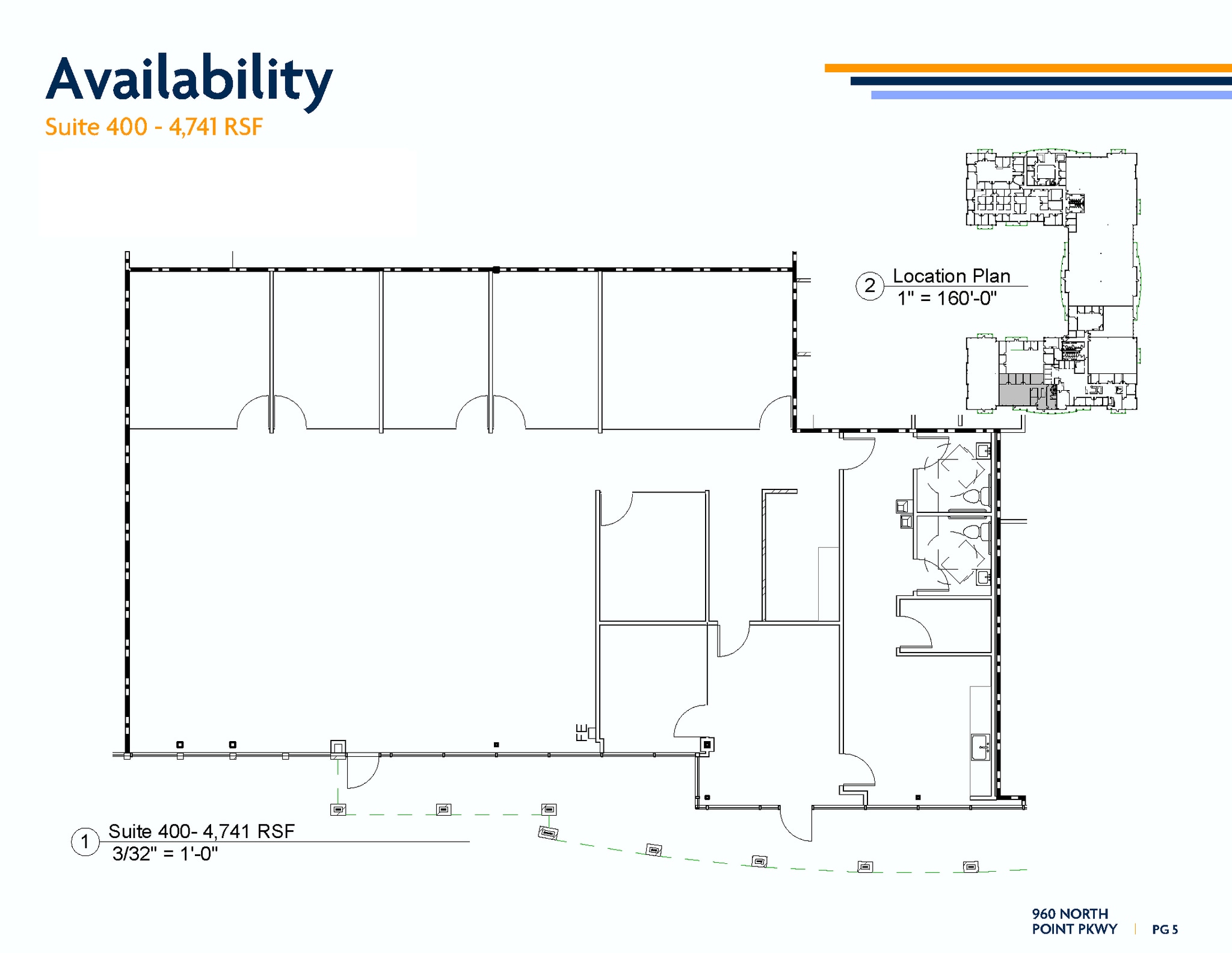 960 North Point Pky, Alpharetta, GA for lease Floor Plan- Image 1 of 8
