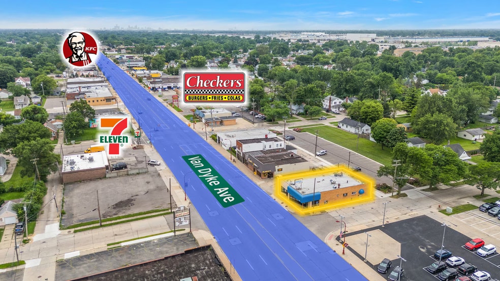 24055 Van Dyke Ave, Center Line, MI for sale - Building Photo - Image 3 of 5