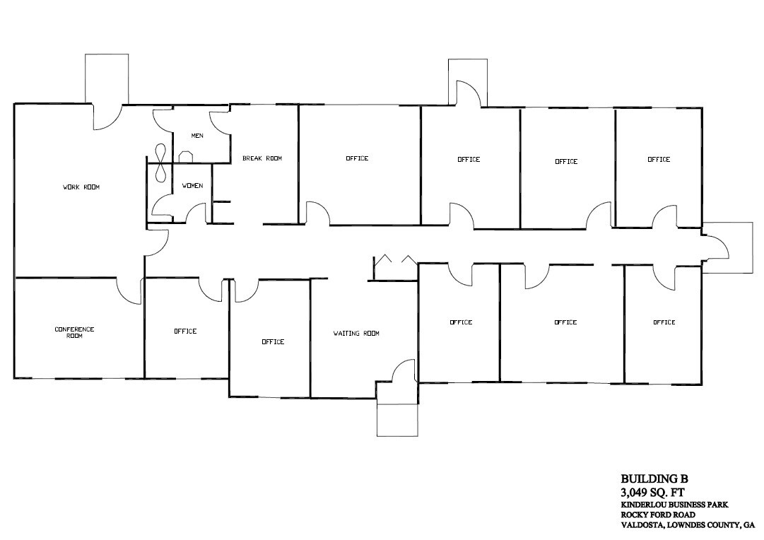 2577 Rocky Ford Rd, Valdosta, GA 31601 Bldg A & B