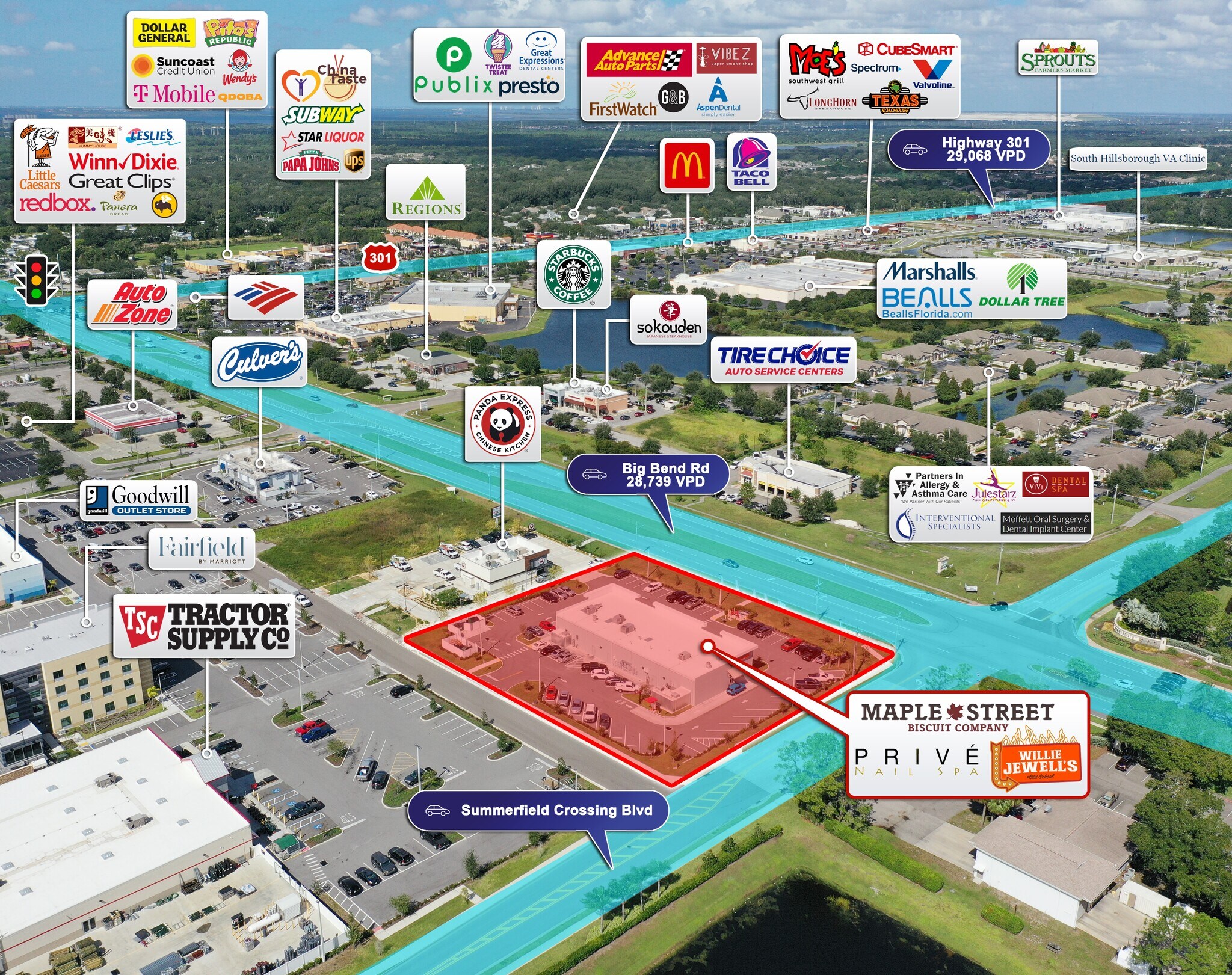 10787 Big Bend Rd, Riverview, FL 33579 Riverview Center