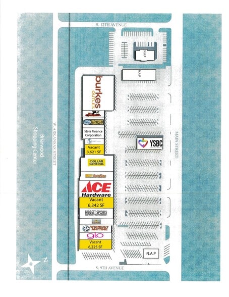 919 W Main St, Durant, OK for lease - Site Plan - Image 2 of 7