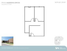 7111 Harwin Dr, Houston, TX for lease Floor Plan- Image 1 of 1