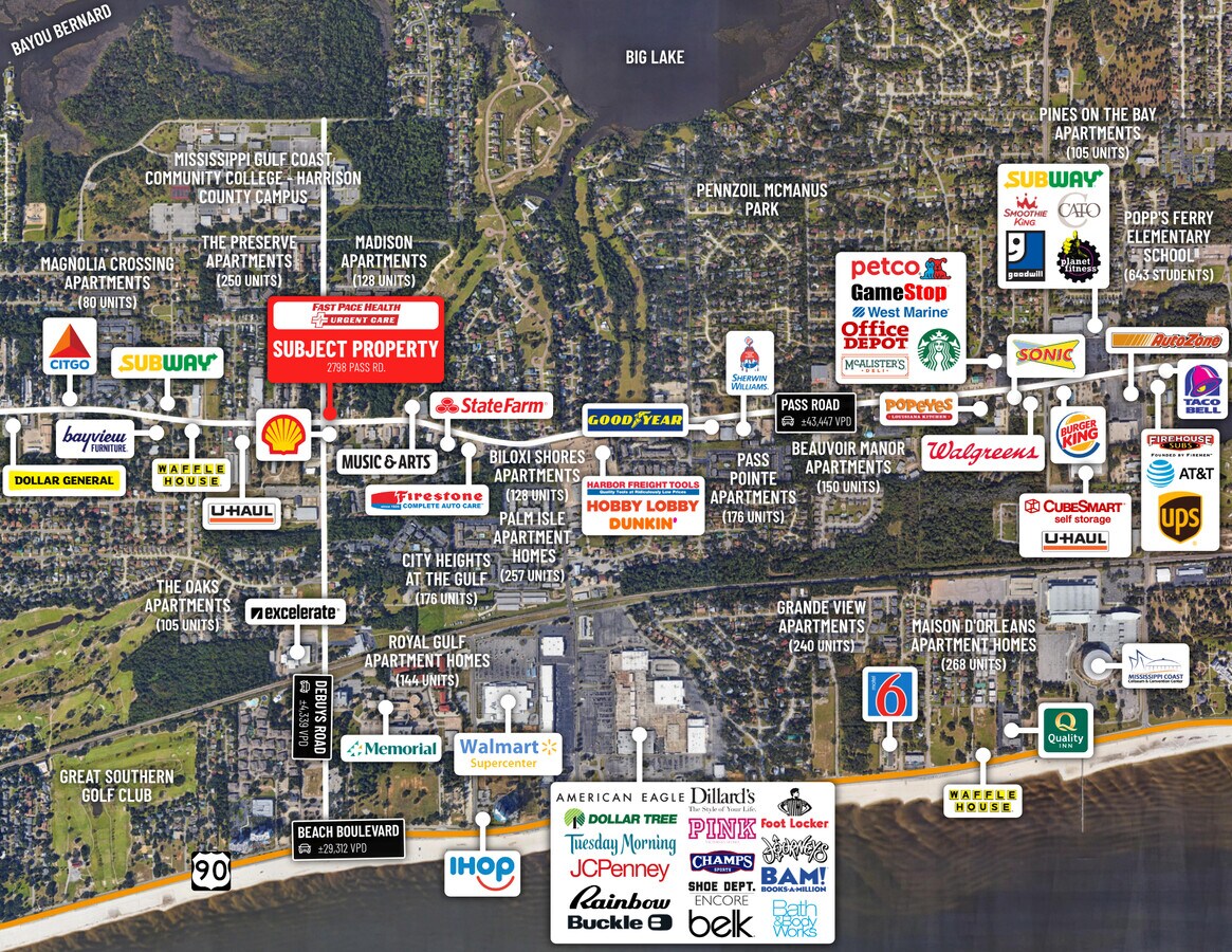 2798 Pass Rd, Biloxi, MS 39531