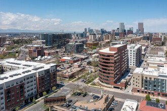 600 Grant St, Denver, CO - aerial  map view